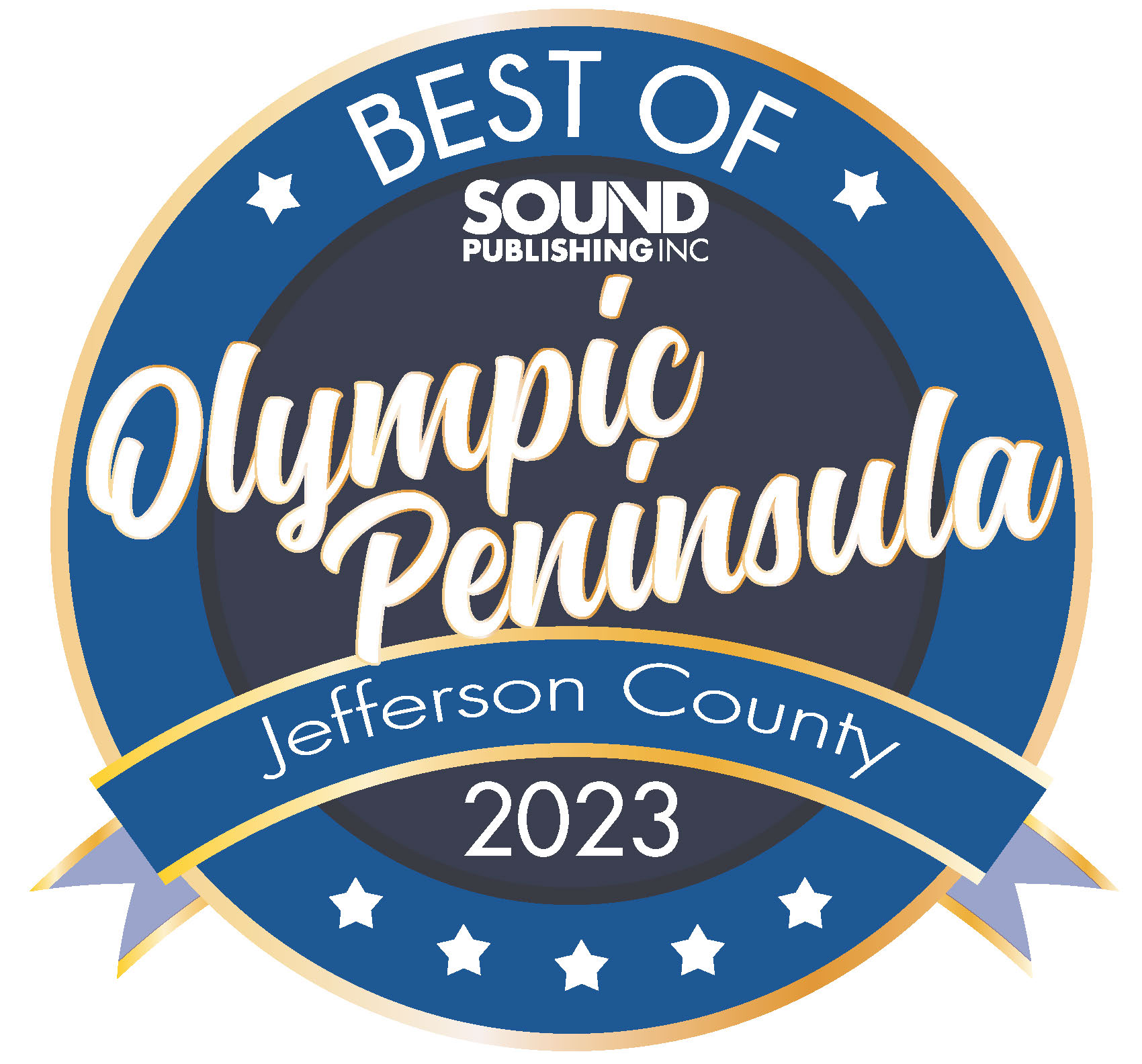 2023 Best of Olympic Peninsula Jefferson County Award.